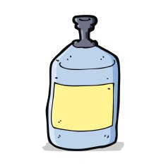 cartoon old squirt bottle N5