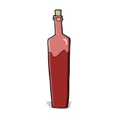 cartoon posh bottle N4