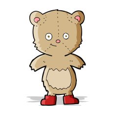cartoon cute teddy bear N24