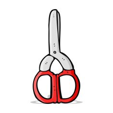 Cartoon Scissors N26