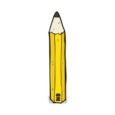 Cartoon Pencil N48