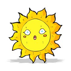 Cartoon Sun N67