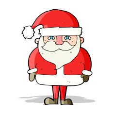 Cartoon Santa Claus N217