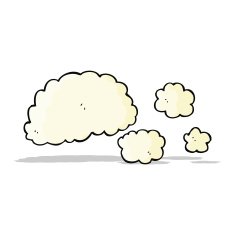 cloud of smoke cartoon element N2