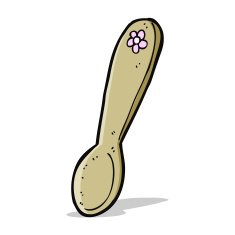 Cartoon Spoon N19