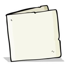Cartoon blank card N4 free image download