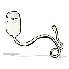 Cartoon Computer Mouse N14