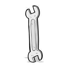 cartoon spanner N23
