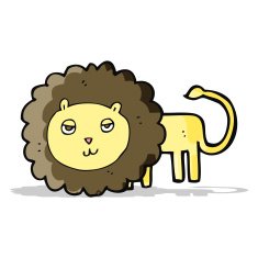 Cartoon Lion N89