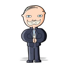 caroton old man with mustache N3