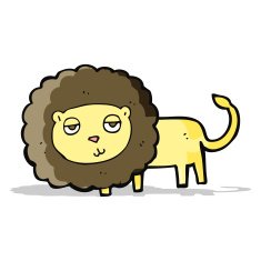 Cartoon Lion N90