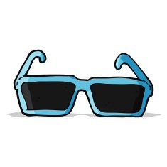 Cartoon Sunglasses N24