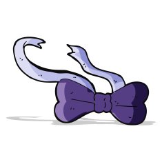 Cartoon Bow Tie N48