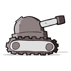 cartoon tank N4
