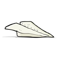 Cartoon Paper Airplane N10