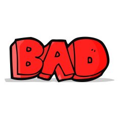 cartoon bad sign N3