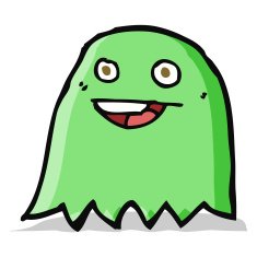 Cartoon Ghost N123