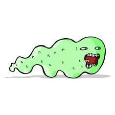 Cartoon Ghost N124