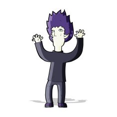 Cartoon Vampire N75