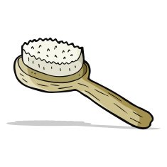 cartoon old brush N4