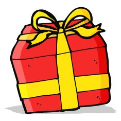 cartoon present N30