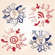 Doodle arrows N10