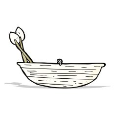 Cartoon Rowing Boat N19