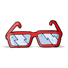 Cartoon Glasses N22