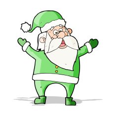 Cartoon Santa Claus N218