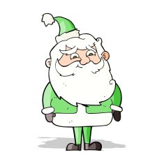 Cartoon Santa Claus N219