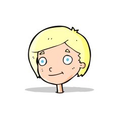cartoon happy boy N101