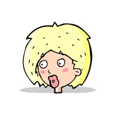 cartoon woman looking N4