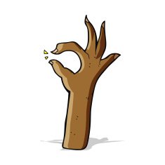 cartoon most excellent hand gesture N5