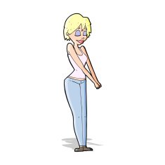 cartoon content woman N5