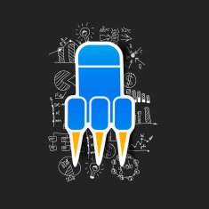 Drawing business formulas rocket N3