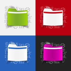 Drawing business formulas folder N22