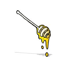 cartoon honey stick N4