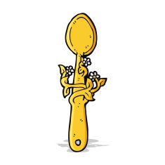 Cartoon Wooden Spoon N12