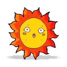 Cartoon Sun N68
