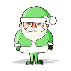 Cartoon Santa Claus N220