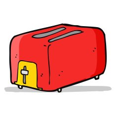 Cartoon Toaster N16