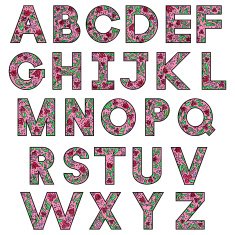 Hand drawing alphabet N5