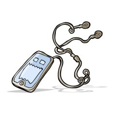 cartoon music player N4