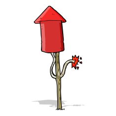 cartoon firework N30