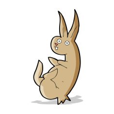 cue cartoon rabbit N5