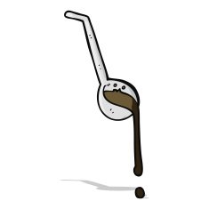 cartoon ladle full of gravy N2