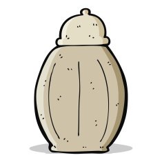 cartoon old jar N4