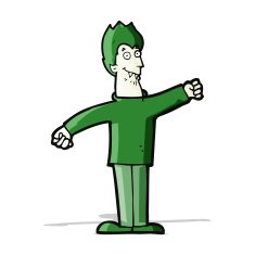 cartoon happy vampire N20