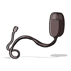Cartoon Computer Mouse N15
