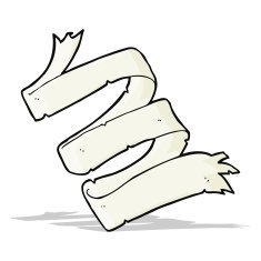 cartoon heraldry scroll N2